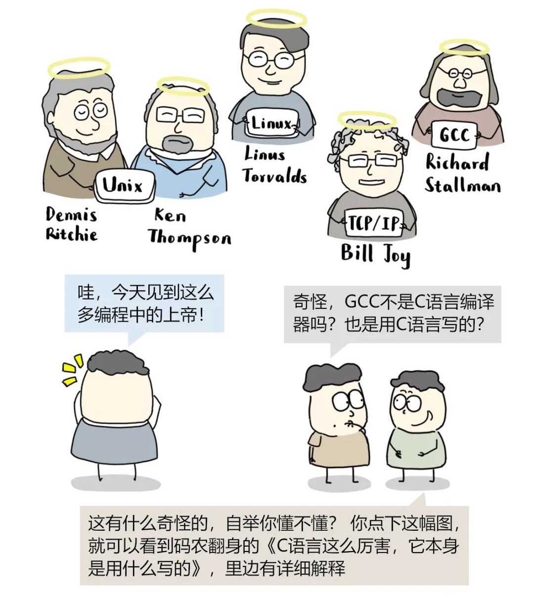漫画:为什么C语言永不过时?
